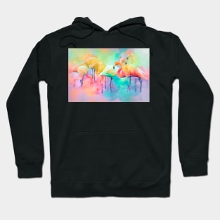 Flamingo Rainbow Hoodie